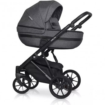 Коляска 3 В 1 RIKO BASIC DELTA 05 Carbon (темно-серый)