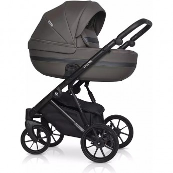 Коляска 3 В 1 RIKO BASIC DELTA ECCO 12 Mokka (темно-серый)